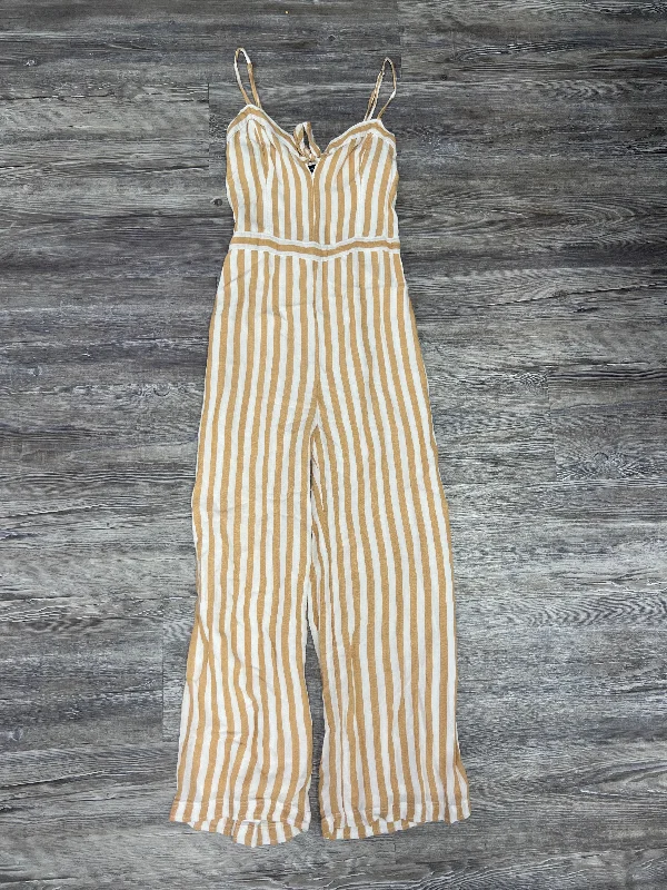 women's casual jumpsuitsStriped Pattern Jumpsuit Abercrombie And Fitch, Size Xs