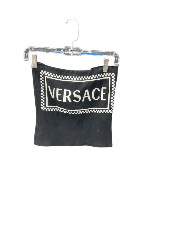 women's high-waisted skirtsSkirt Luxury Designer By Versace In Black, Size: 2