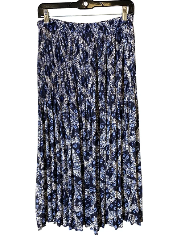 women's lace skirtsSkirt Maxi By Allison Taylor In Blue, Size: M