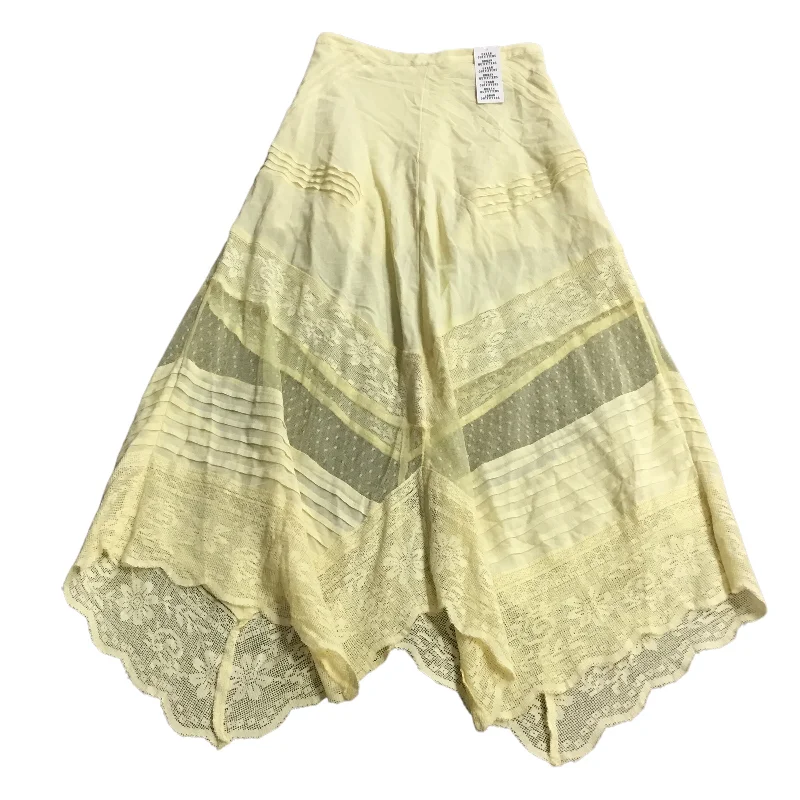 women's flowy skirtsSkirt Maxi By Urban Outfitters In Yellow, Size: Xs