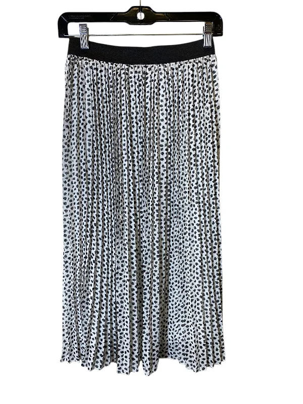 women's tulip skirtsSkirt Midi By Rachel Zoe In Black & White, Size: 4