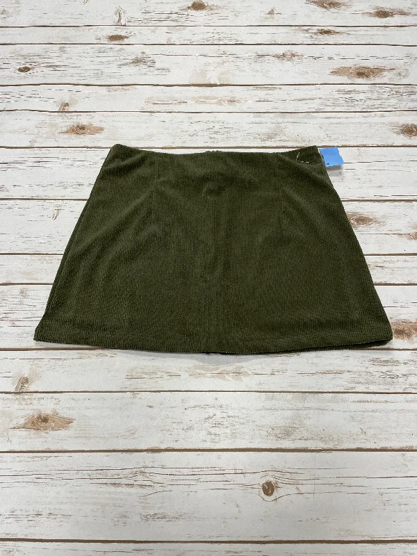 women's cocktail skirtsSkirt Mini & Short By Cmf In Green, Size: L