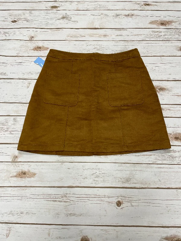 women's solid-color skirtsSkirt Mini & Short By Old Navy In Brown, Size: M