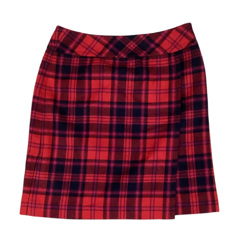 women's dressy circle skirtsSkirt Mini & Short By Talbots In Plaid Pattern, Size: 4